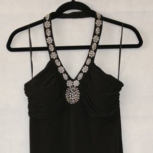 Beaded Prom Dress with Beading